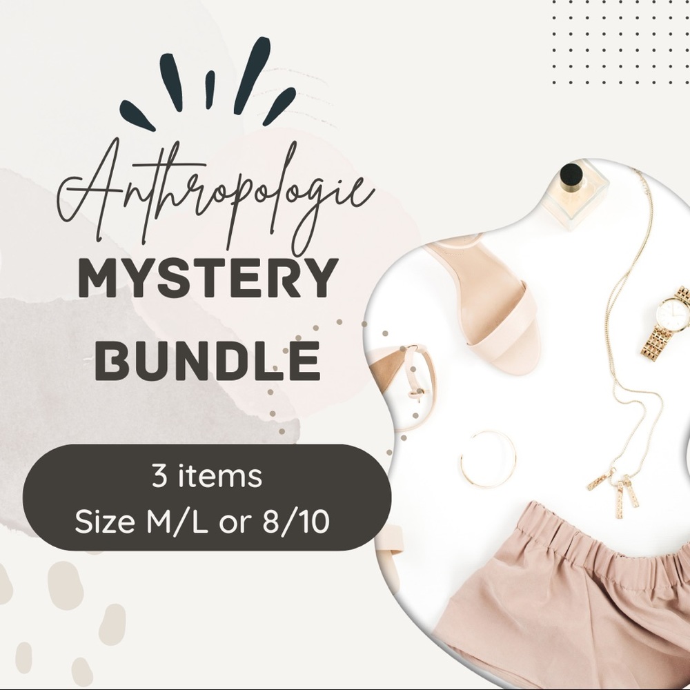 3 piece Anthropologie Bundle